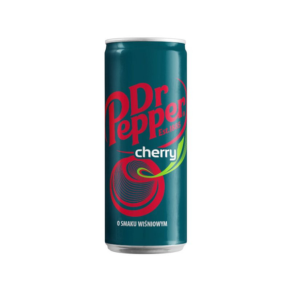 Напиток газированный Dr. Pepper Cherry, США, 330 мл  | Фото — Магазин Andy Chef  1