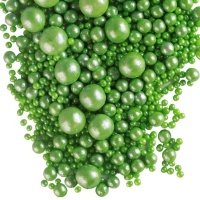 Шарики рисовые «Жемчуг зелёный» микс, 90 г
