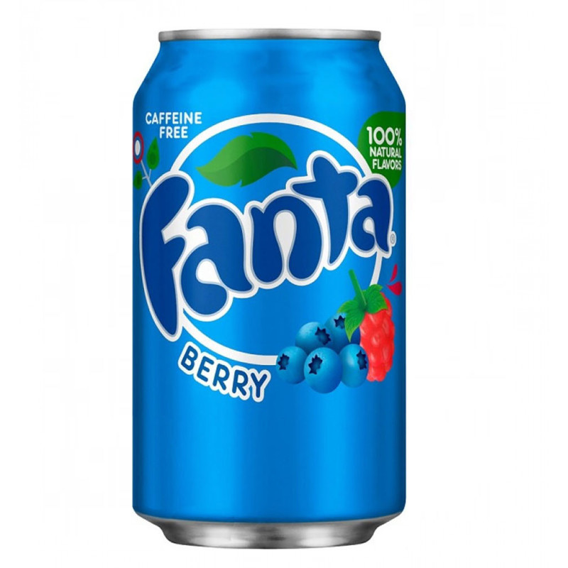 Напиток газированный Fanta Лесные ягоды, США, 355 мл (срок годности до 06.01.2025)  | Фото — Магазин Andy Chef  1