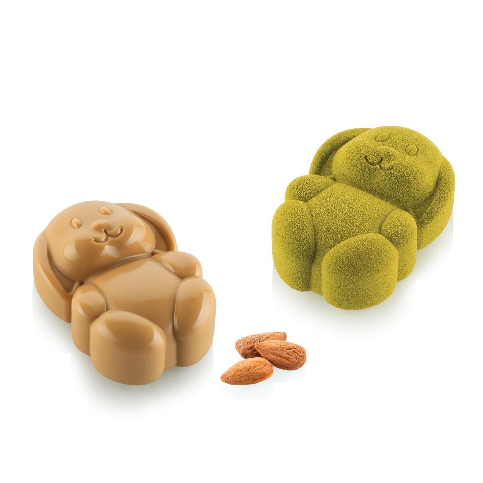 Форма с вырубкой «Кролик» (Rabbit) 70 мл, Silikomart, Италия  | Фото — Магазин Andy Chef  1