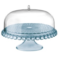 Тортовница из органического стекла Tiffany Голубая 36 см Тортовница из органического стекла Tiffany Голубая 36 см | Фото — Магазин Andy Chef