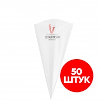 Мешок кондитерский 40 см, материал LDPE, 70мкм, Две Морковки, 50 шт. Мешок кондитерский 40 см, материал LDPE, 70мкм, Две Морковки, 50 шт. | Фото — Магазин Andy Chef