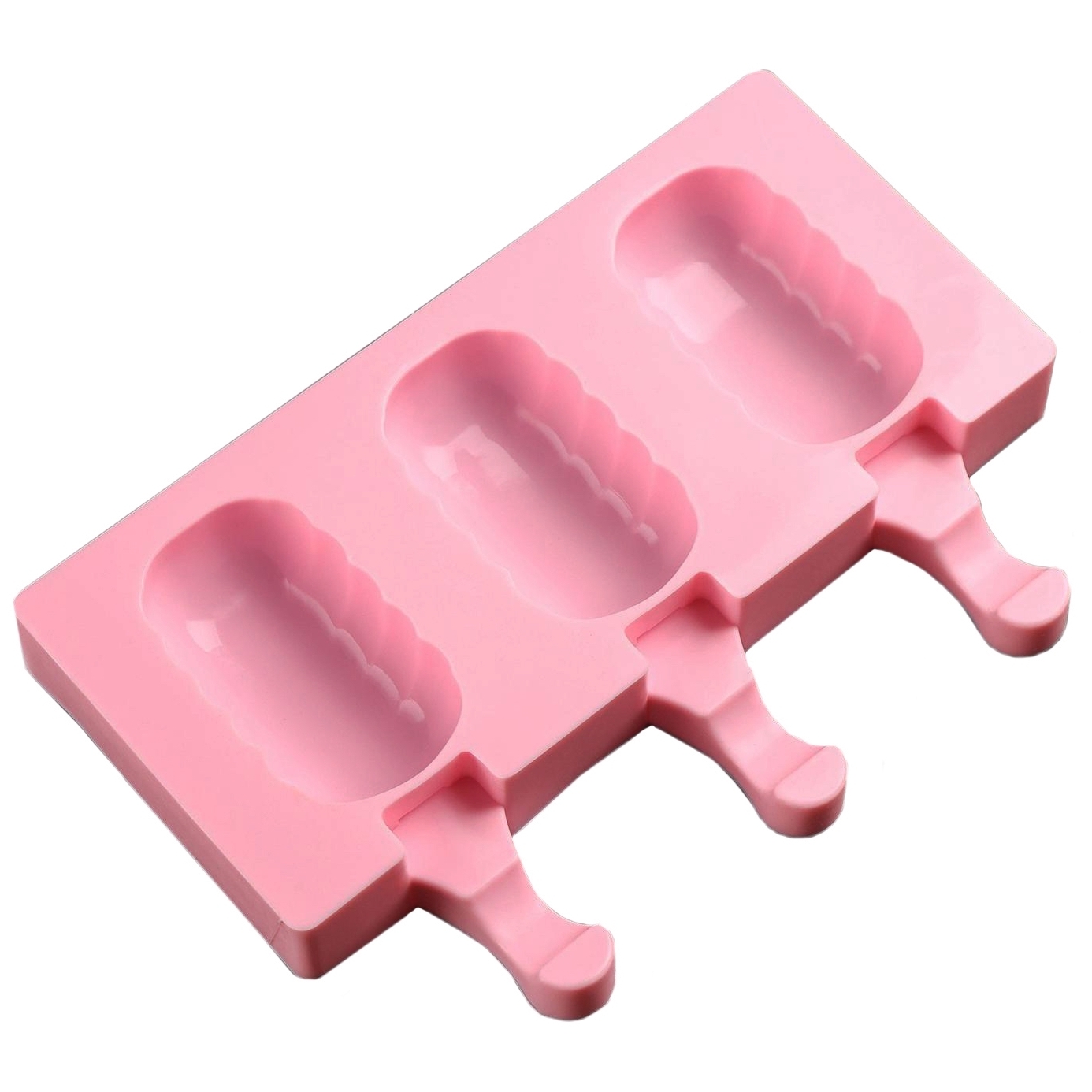 Форма для мороженого на 3 ячейки «Эскимо волна»  | Фото — Магазин Andy Chef  1