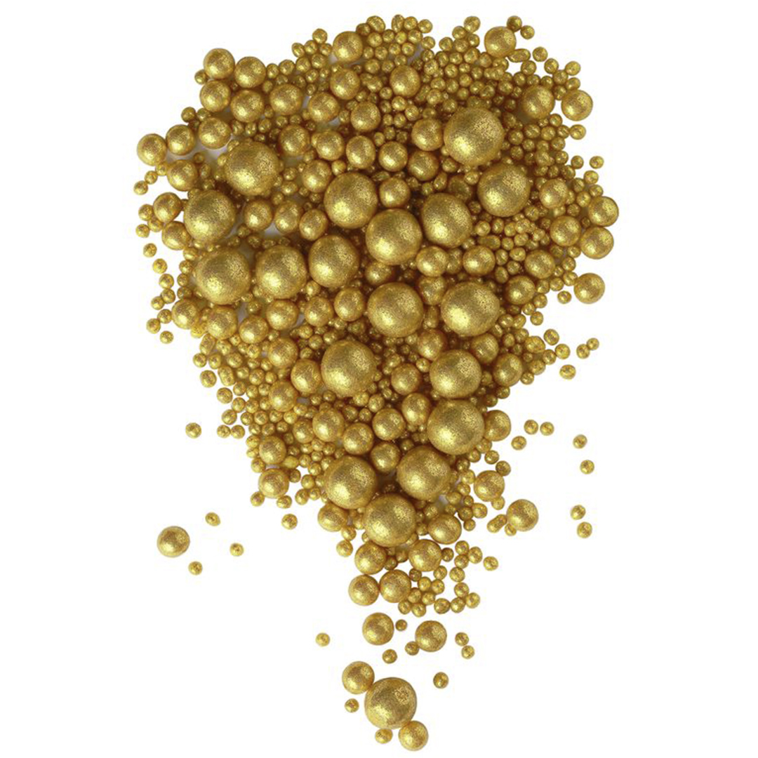 Шарики рисовые «Блеск золотой» микс, 40-45 г (срок годности до 20.12.2025)  | Фото — Магазин Andy Chef  1