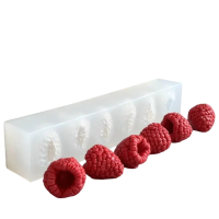 Молд «Малина крупная» 2,5 см, 6 ячеек