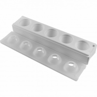 Форма «Яйцо 3D» силиконовая, 100 мл, 5 ячеек