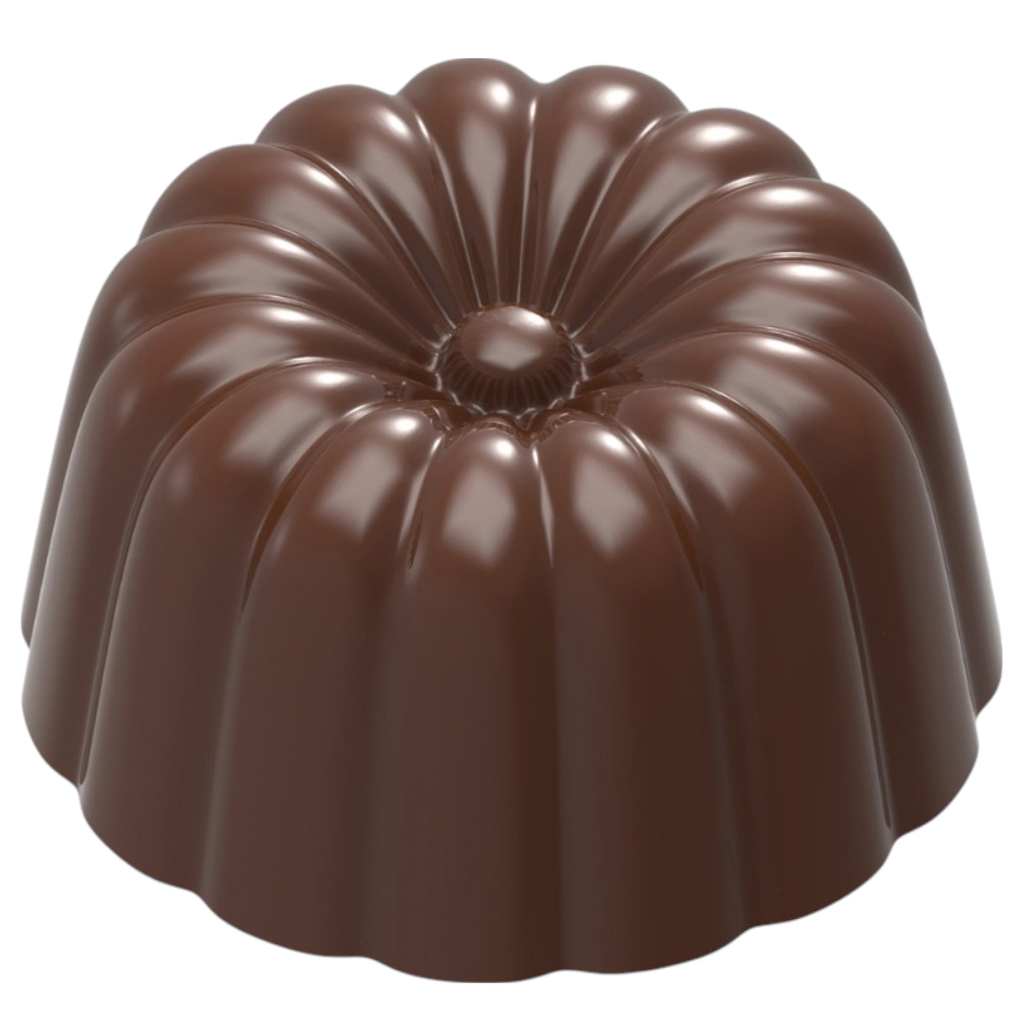 Форма для шоколада «Хризантема» поликарбонатная CF0261, 21 ячейка, Chocolate World, Бельгия  | Фото — Магазин Andy Chef  1
