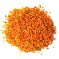 Цукаты папайи разноцветные 4х4 мм, 1 кг