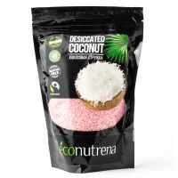 Кокосовая стружка органик FINE розовая, Econutrena, Шри-Ланка, 150 г