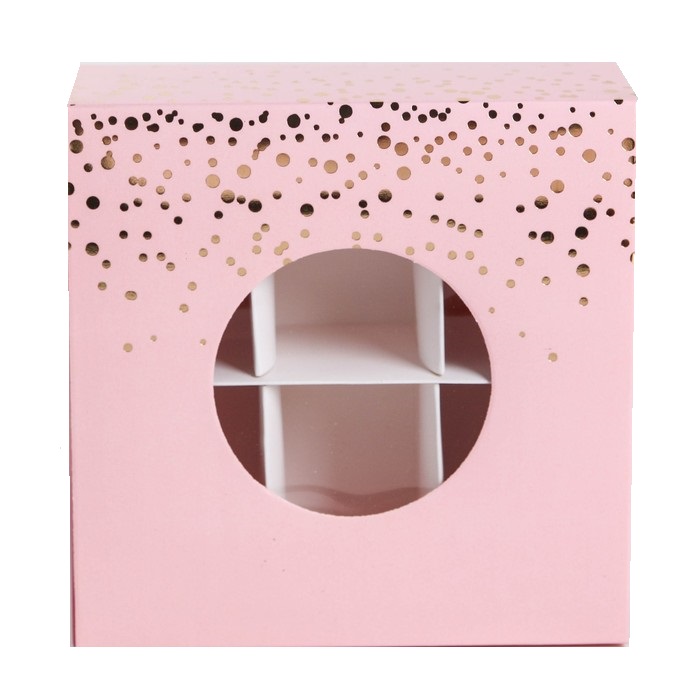 Коробка на 6 конфет «Радости во всем» 13х13х5 см  | Фото — Магазин Andy Chef  1