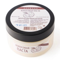 Кокосовая паста 100%, Aramona, 200 г (срок годности до 27-28.08.2025)