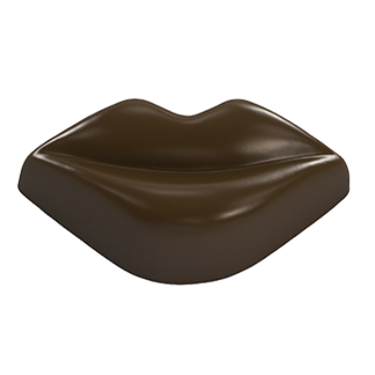 Форма для шоколада «Губы» №125 поликарбонатная, 21 ячейка, Implast, Турция  | Фото — Магазин Andy Chef  1