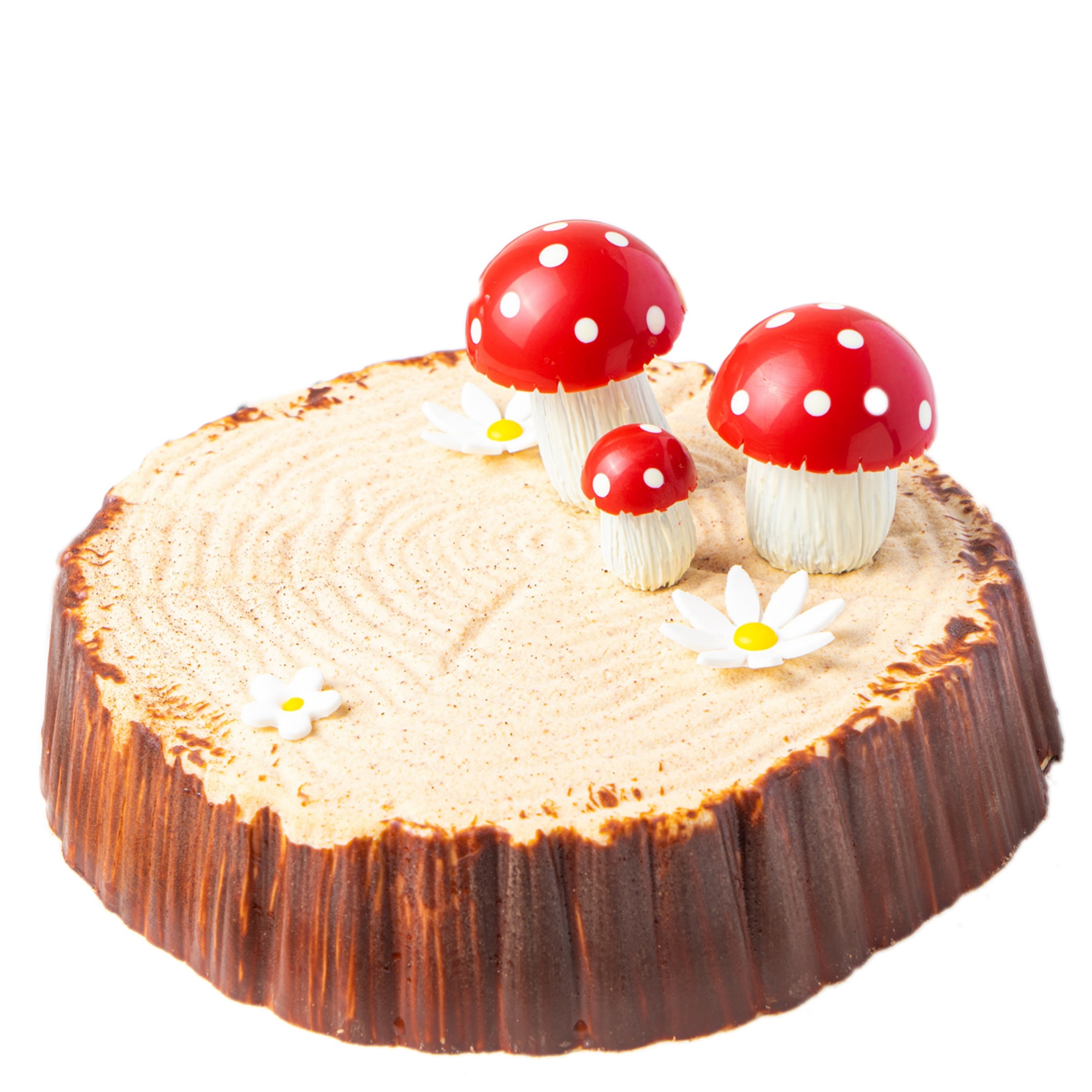 Форма для торта «Пень» пластиковая 17х4см, PCB Creation, Франция  | Фото — Магазин Andy Chef  1
