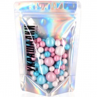 Шоколадные хрустящие шарики Перламутровый микс #1996, УКРАШАЛКИ, 50 г