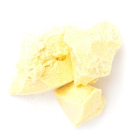 Какао-масло прессованное, Irca, Италия, 100 г (срок годности до 27.05.2026)