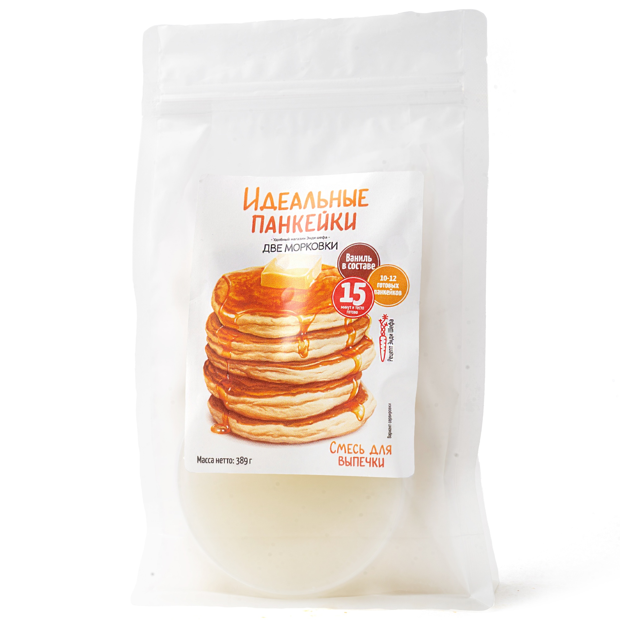 Смесь для выпечки «Идеальные панкейки и вафли» от Энди Шефа (срок годности до 03.03.2026)  | Фото — Магазин Andy Chef  1