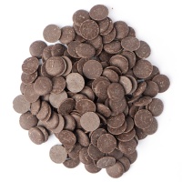 Глазурь тёмная в форме дисков, Chocovic, 100 г (срок годности до 18.02.2026)