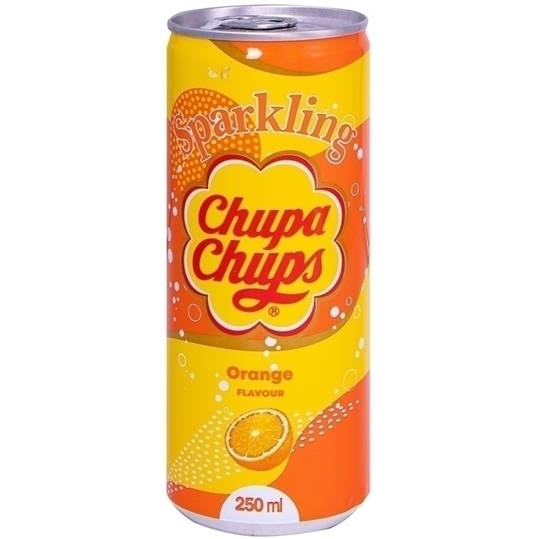 Напиток газированный Chupa Chups Апельсин, 250 мл  | Фото — Магазин Andy Chef  1