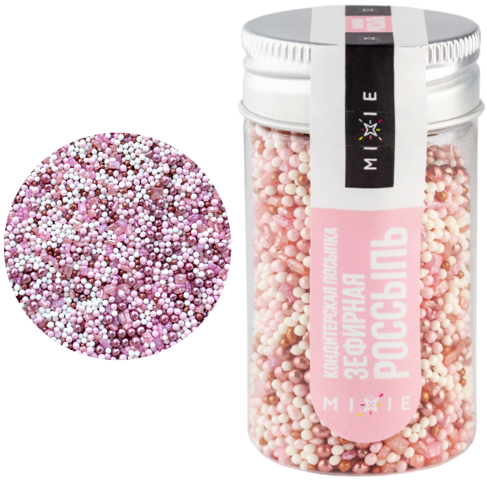 Посыпка «Зефирная россыпь», MIXIE, 50 г (срок годности до 20.03.2026)  | Фото — Магазин Andy Chef  1