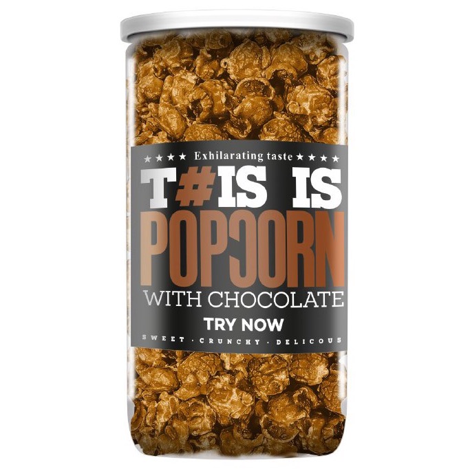 Попкорн с шоколадом This is Popcorn, 150 г  | Фото — Магазин Andy Chef  1