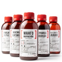 Бокс из 5 основ для напитков №5, [LЬU], 1250 мл