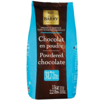 Горячий шоколад, Cacao Barry, Франция, 1 кг (срок годности до 05.07.2025)