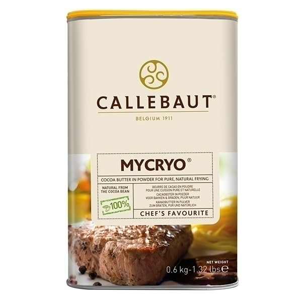 Какао-масло в порошке Mycryo, Callebaut, Бельгия, 600 г  | Фото — Магазин Andy Chef  1