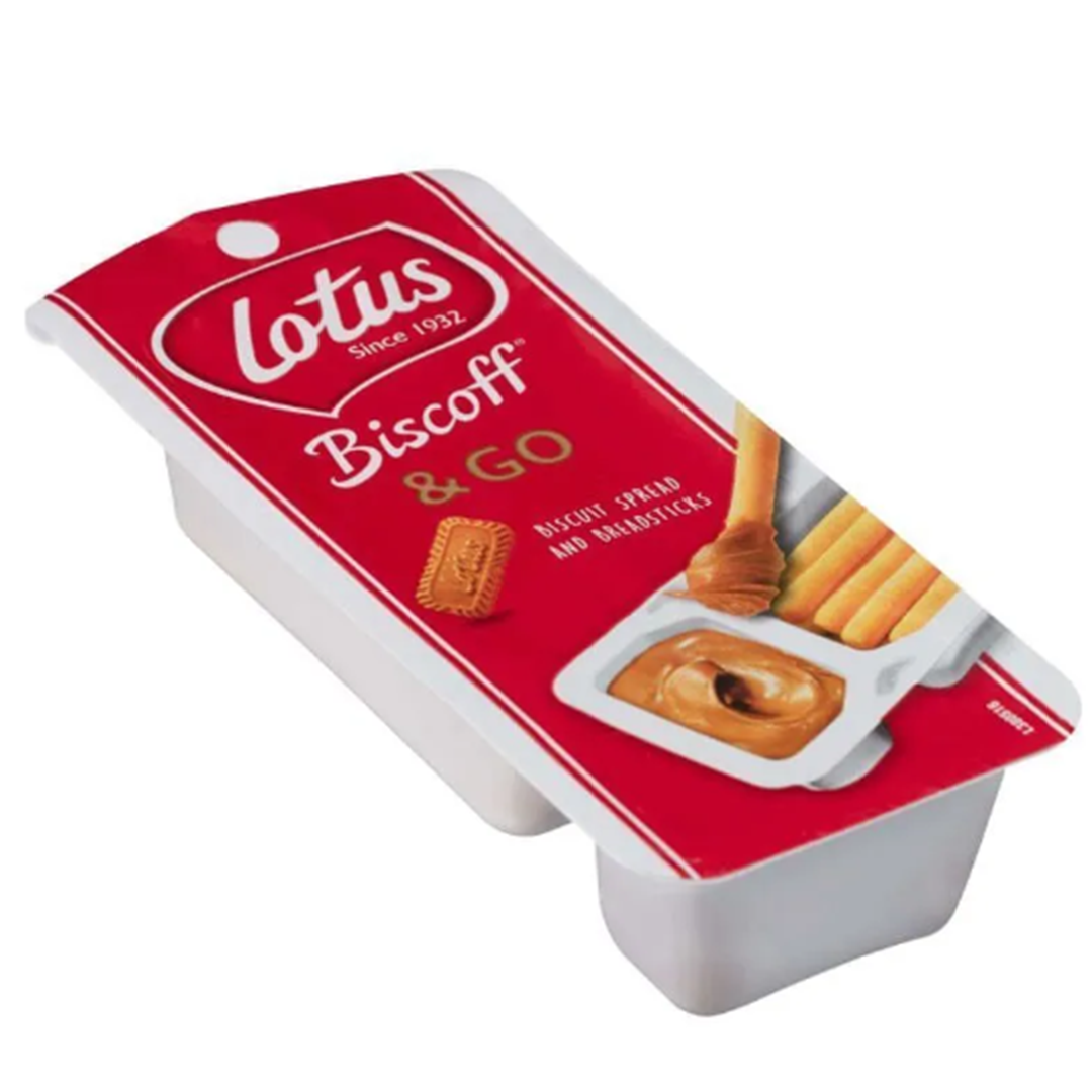 Lotus Biscoff Go паста из печенья с палочками, Бельгия, 45 г