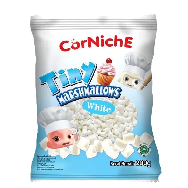 Маршмеллоу супер мини, Tiny Corniche Marshmallows, 200 г  | Фото — Магазин Andy Chef  1