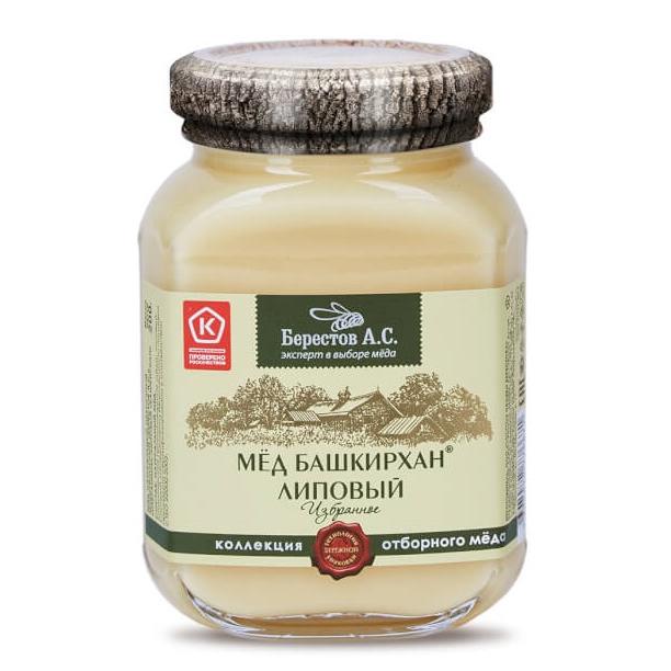 Мёд натуральный липовый, Берестов А.С., 200 г  | Фото — Магазин Andy Chef  1