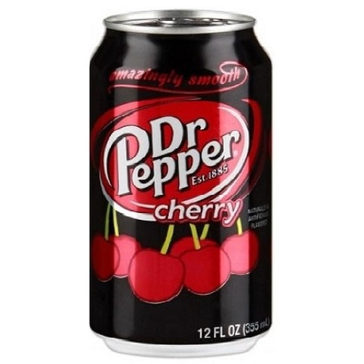 Напиток газированный Dr. Pepper Cherry, США, 330 мл  | Фото — Магазин Andy Chef  1