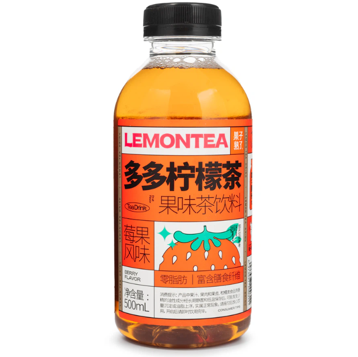 Холодный чай Lemontea со вкусом ягод, 500 мл  | Фото — Магазин Andy Chef  1