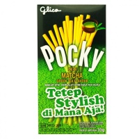 Палочки Pocky Matcha Зелёный чай, Япония, 33 г (срок годности до 30.11.2025)