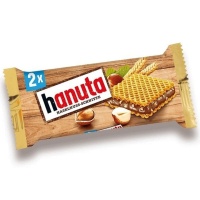 Печенье вафельное Hanuta, Ferrero, Германия, 44 г (срок годности до 11.10.25)