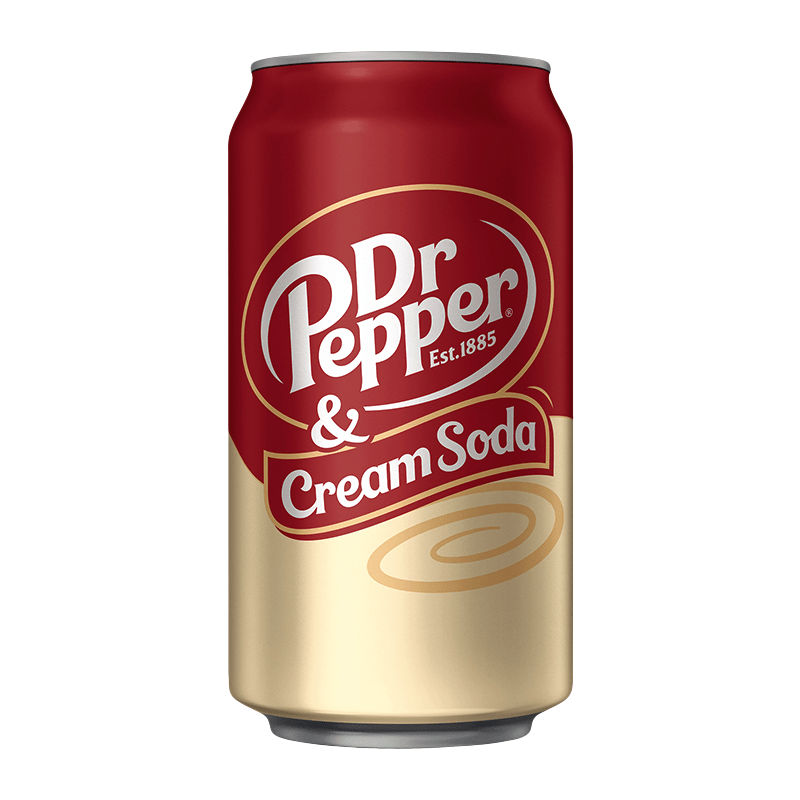 Напиток газированный Dr. Pepper Cream Soda, США, 355 мл  | Фото — Магазин Andy Chef  1