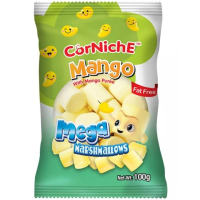 Маршмеллоу крупное со вкусом манго, Corniche Marshmallows, 100 г