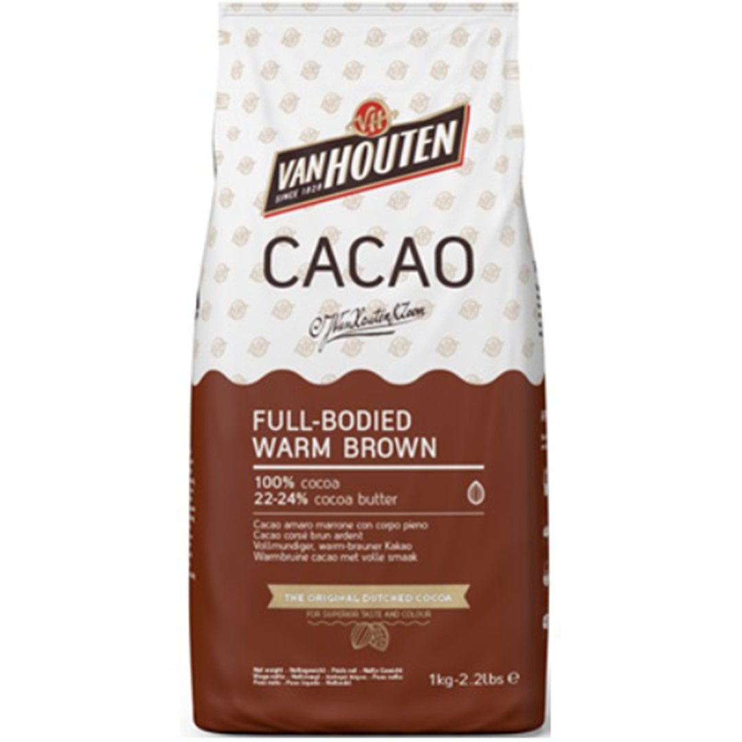 Какао-порошок 22-24%, Van Houten, Нидерланды, 1 кг  | Фото — Магазин Andy Chef  1