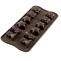 Форма ИЗИ-ШОК «Рождество» SCG06, Silikomart, Италия