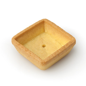 Тарталетка квадратная из песочного теста 4,5 см, Италия, 12 шт  | Фото — Магазин Andy Chef  1