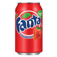 Напиток газированный Fanta Клубника, США, 355 мл