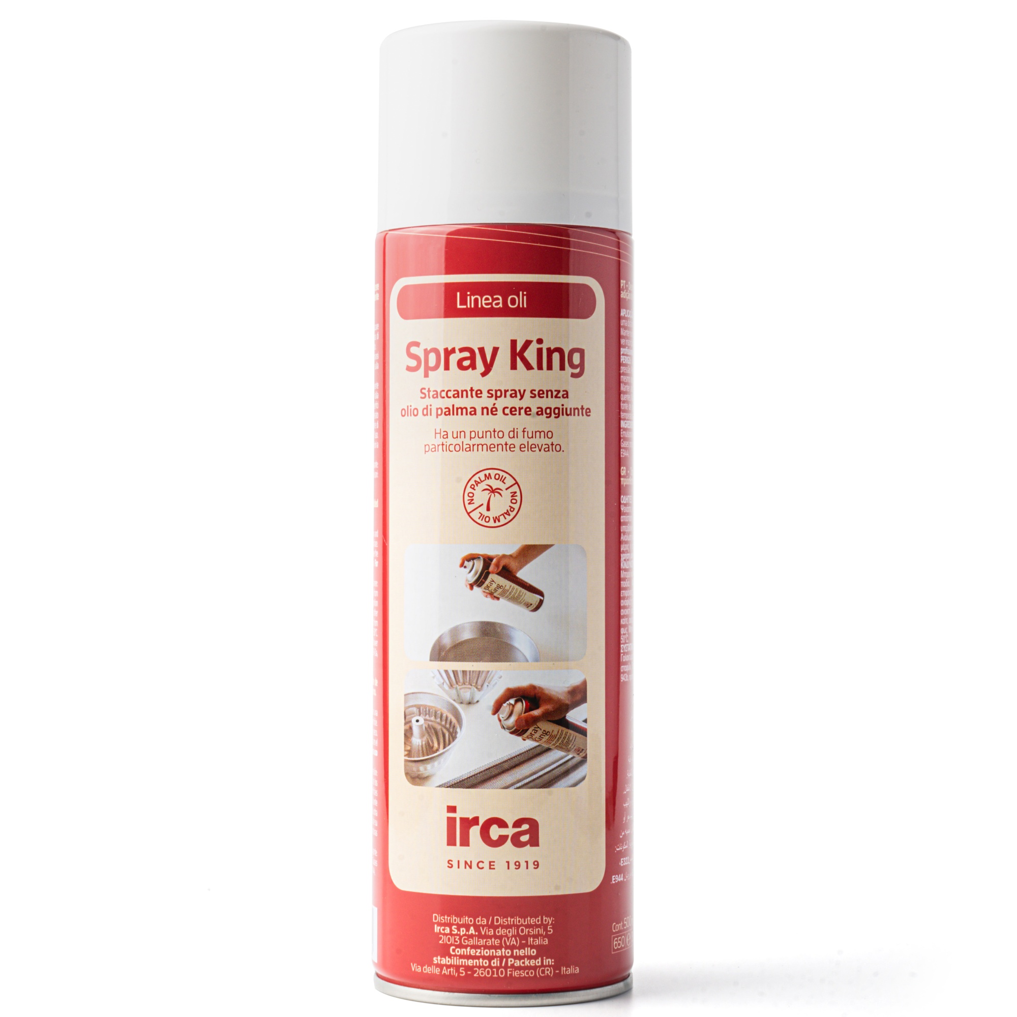 Масло-спрей для смазки противней, King Spray, 500 мл (повреждена крышка)  | Фото — Магазин Andy Chef  1