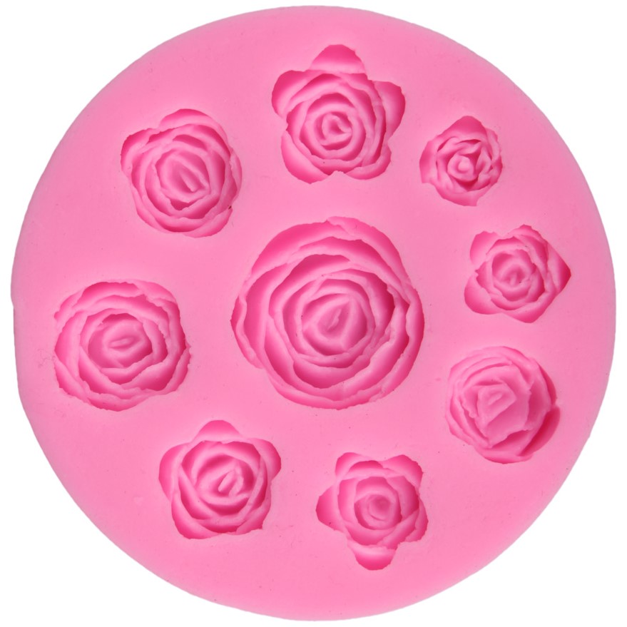Молд «Круговорот роз» 9,5х1 см  | Фото — Магазин Andy Chef  1