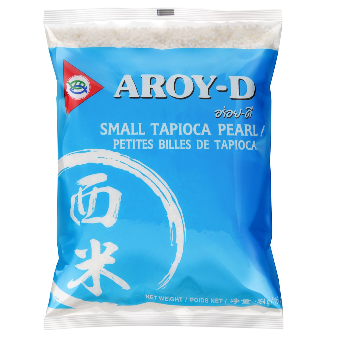 Тапиока в шариках, AROY-D, Таиланд, 454 г (наша фасовка)  | Фото — Магазин Andy Chef  1