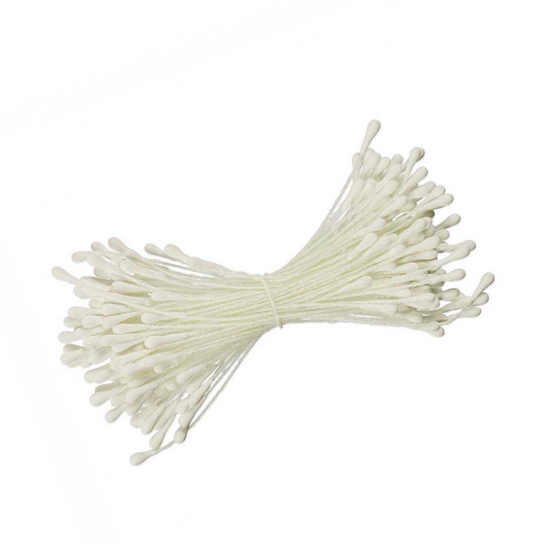 Тычинки для цветов из мастики “Белый перламутр”
