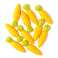 Шоколадный декор «Морковь», Dobla, Бельгия, 10 шт. (срок годности до 07.05.2026)