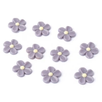 Шоколадный декор «Сиреневый цветок», Dobla, Вьетнам, 10 шт. (срок годности до 07.05.2026)