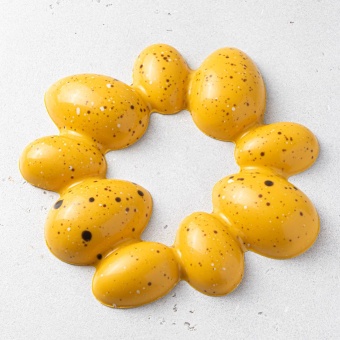 Пасхальный венок из шоколада