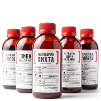 Бокс из 5 основ для напитков №10, [LЬU], 1250 мл